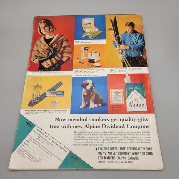 Life Magazine 1964 Charlie Chaplin's Daughter Debut Beatles John Glenn - Picture 5 of 5